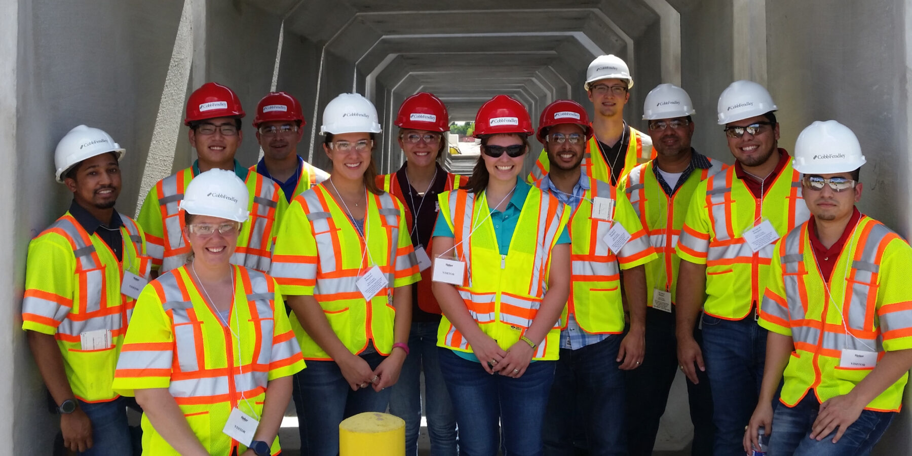 construction team in vests